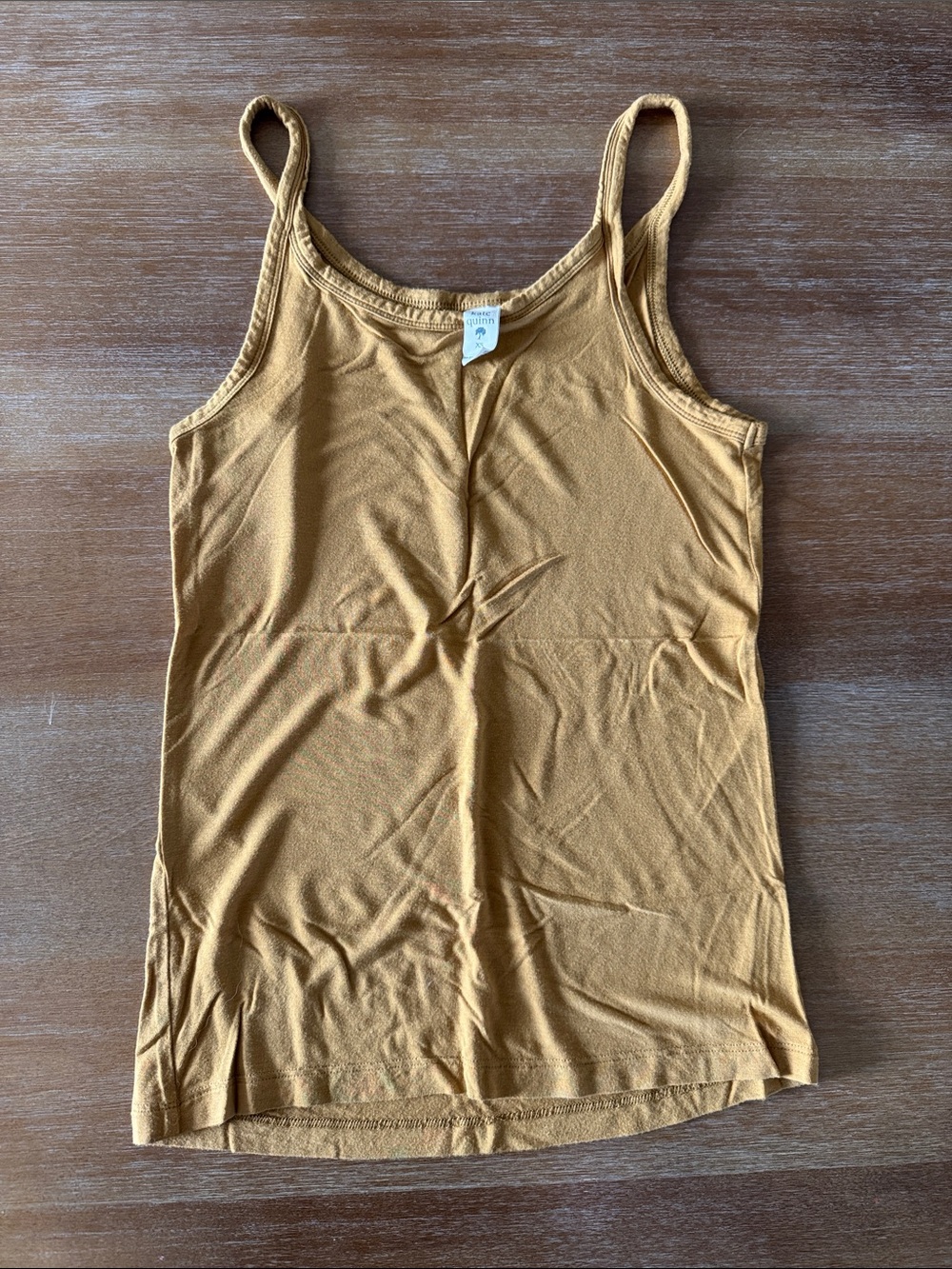 kate quinn Mustard Yellow Cami